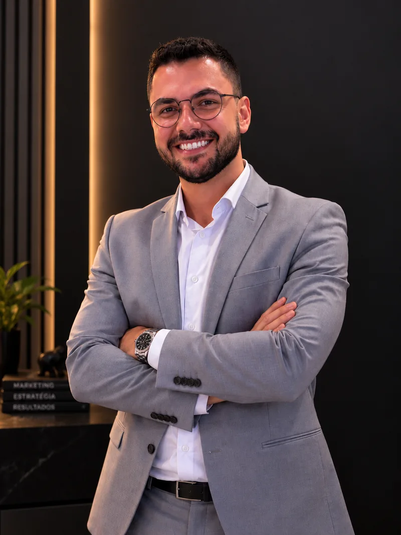 Felipe Gimenez, fundador e gestor de tráfego pago da Marsura Digital